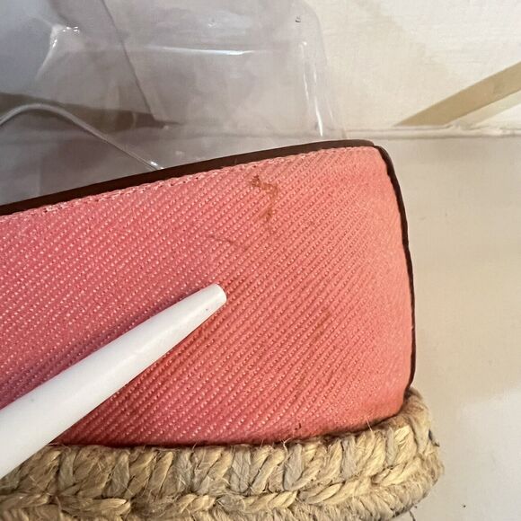 Louis Vuitton Canvas Articles Voyage Pink Canvas Espadrilles Size 36.5 EU / 7 US - Picture 10 of 16